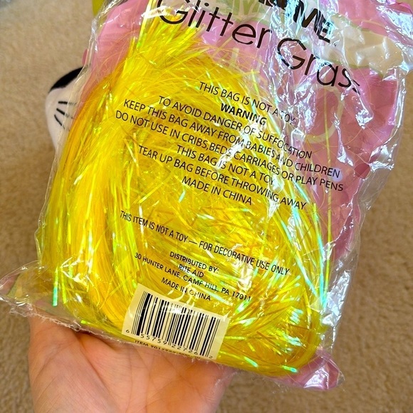 Brand New Disney Minnie Mouse Plush Easter Basket Fillable Colored Metallic Eggs - Picture 5 of 16